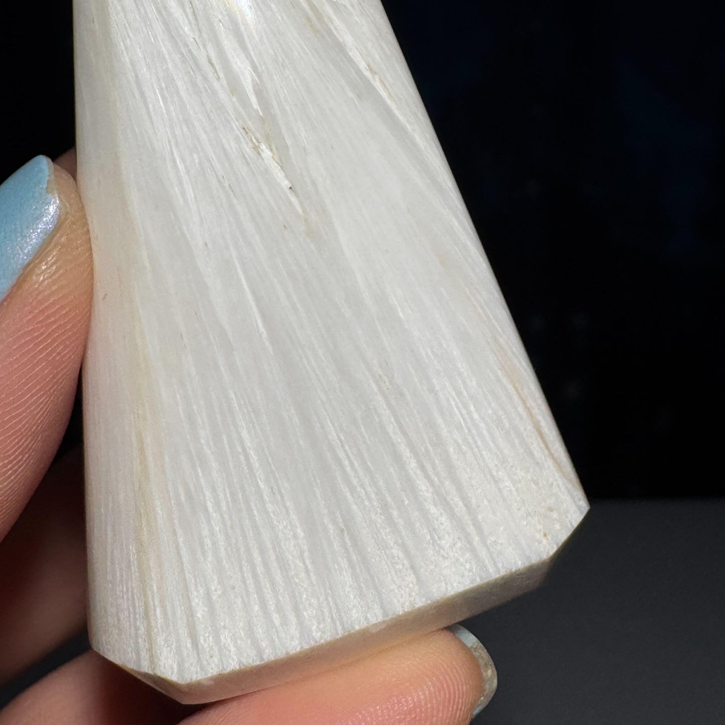 flashy Scolecite point | 2 7/8" | 125 grams | gorgeous Scolecite | Tucson find