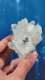 Apophyllite with Stilbite and Matrix – 0.159 kg