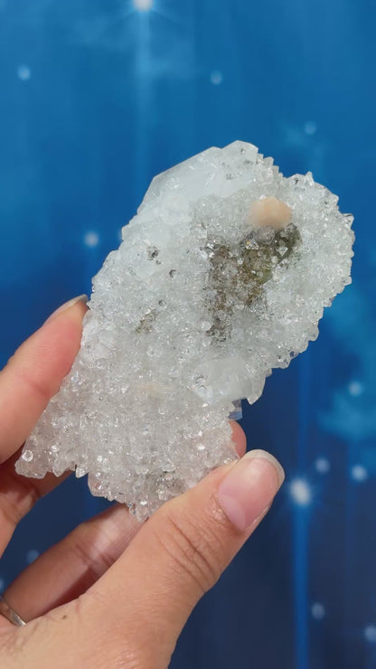Apophyllite with Stilbite – 0.111 kg