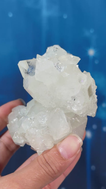 Apophyllite with Calcite – 0.272 kg