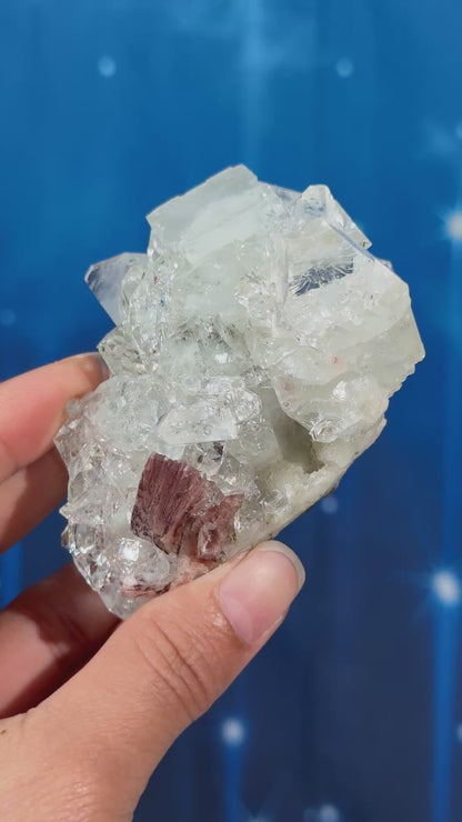 Apophylite with Heulandite – 0.198 kg