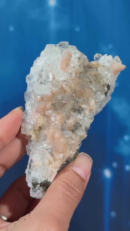 Apophyllite with Stilbite – 0.164 kg