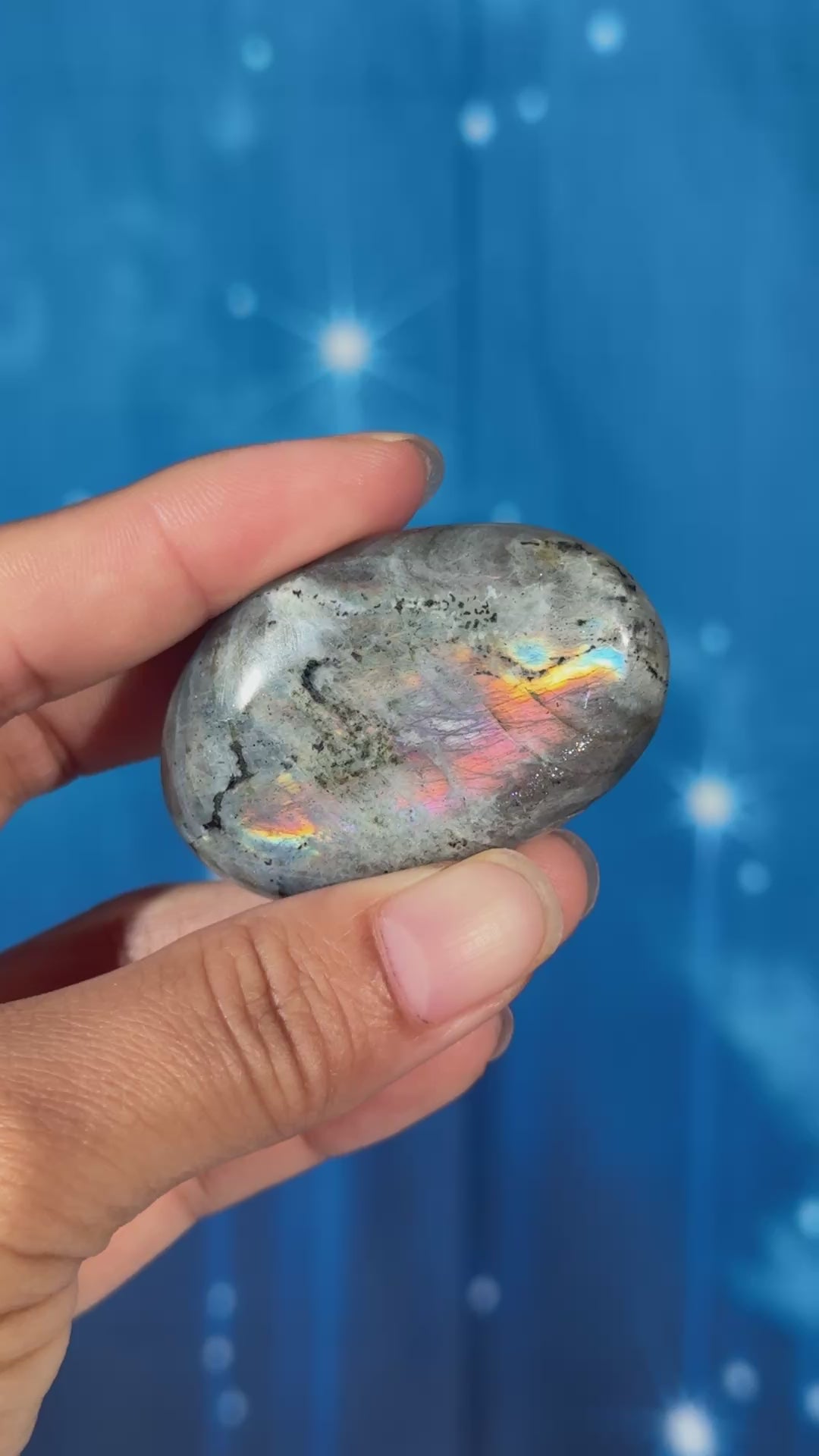 Labradorite Palmstone – 0.045 kg
