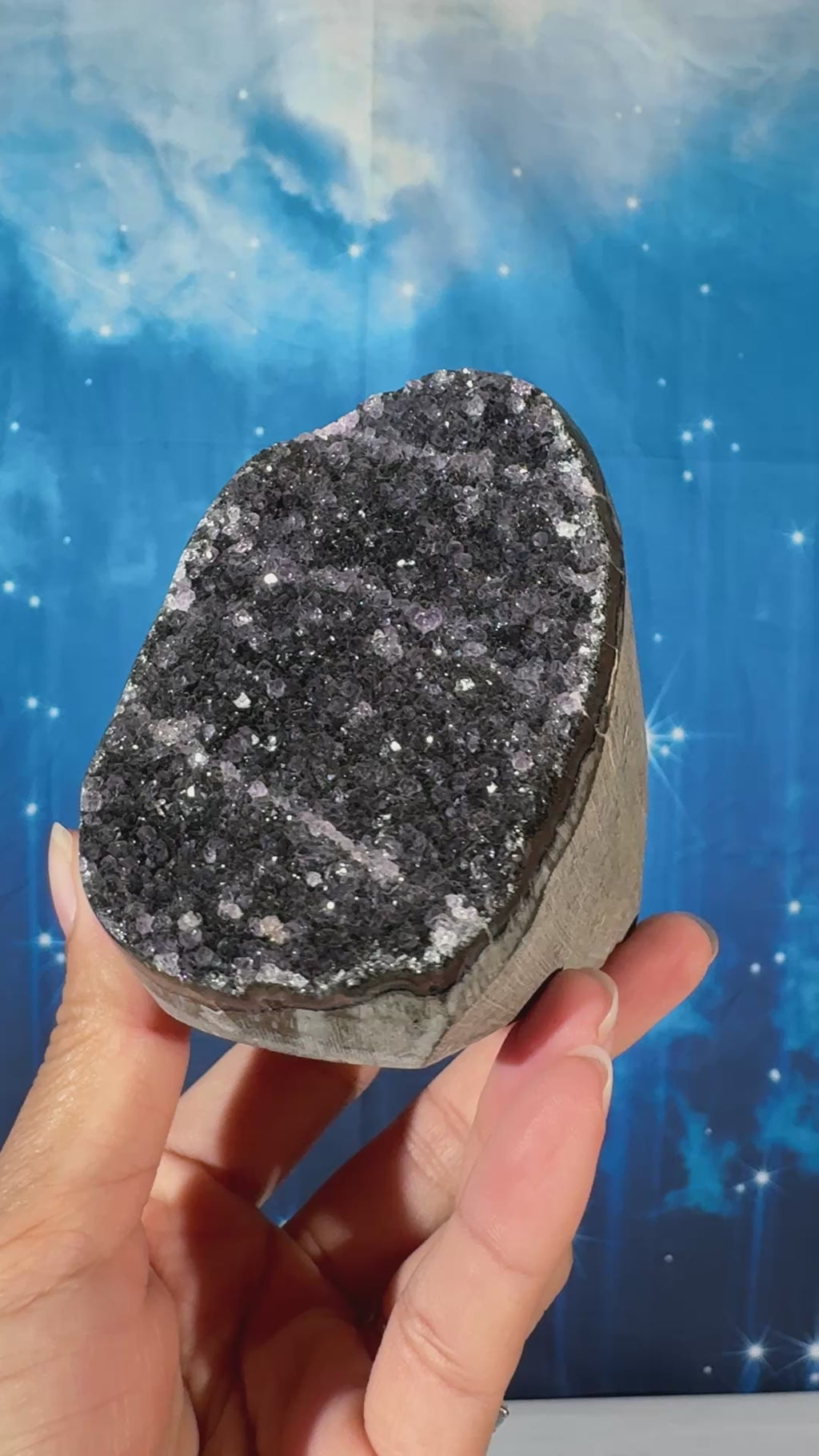 Amethyst Cut Base – 0.420 kg