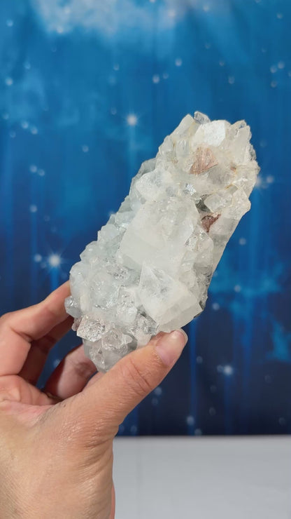Apophyllite with Stilbite & Heulandite on Matrix – 0.462 kg