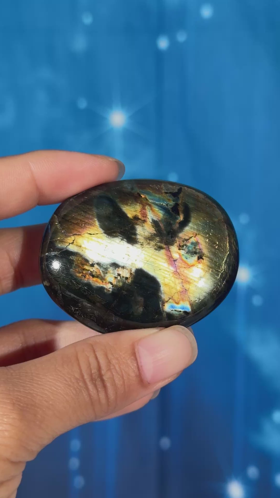 Labradorite Palmstone – 0.071 kg