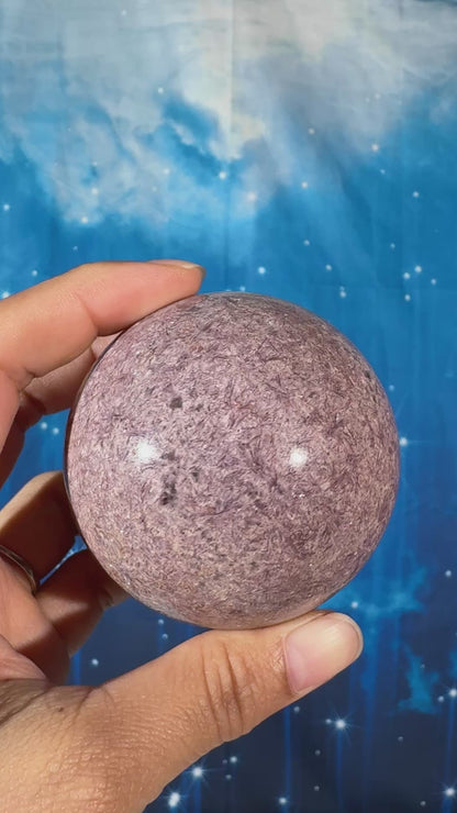 Lepidolite Sphere – 0.405 kg