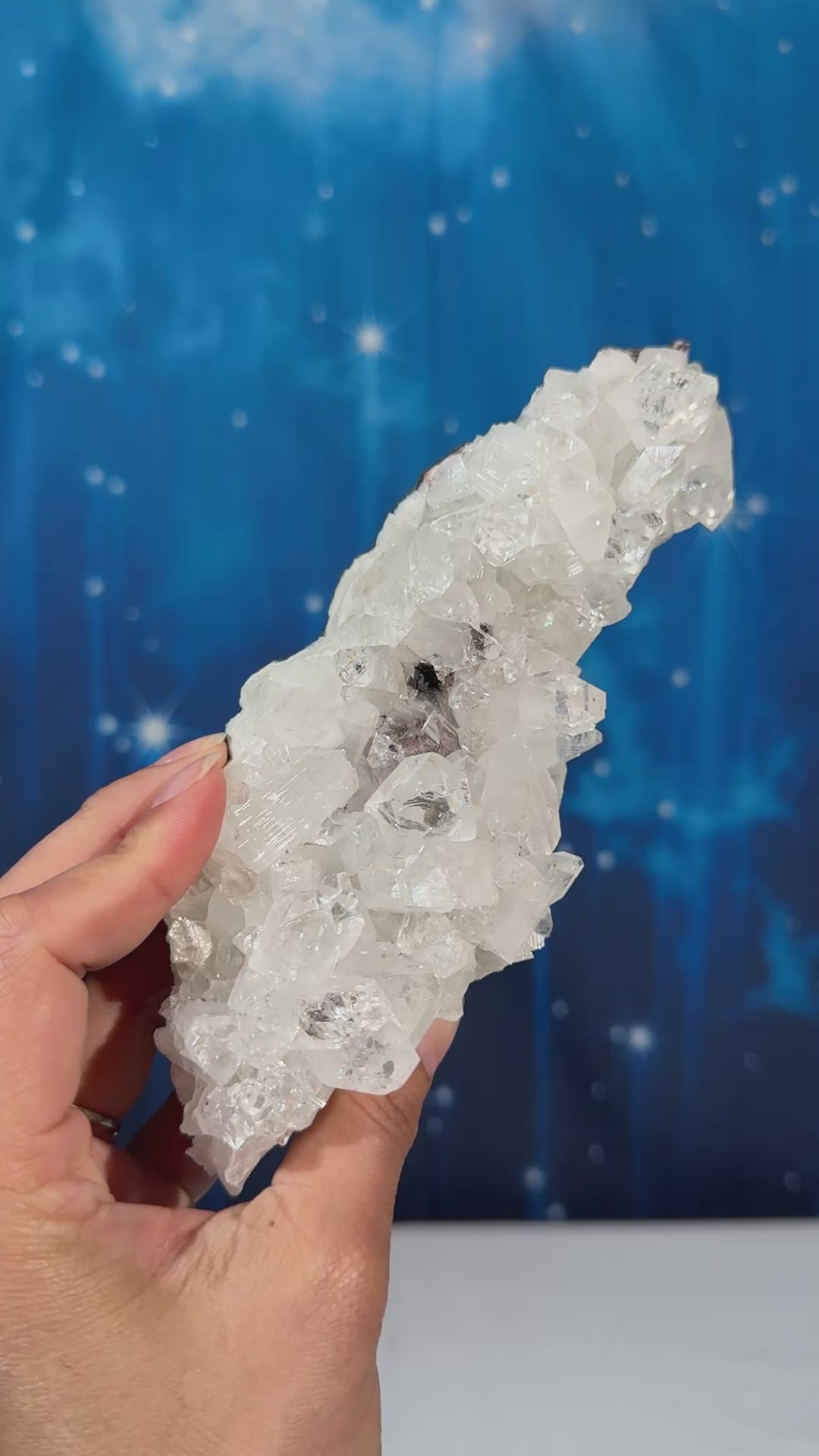 Apophyllite with Heulandite on Matrix – 0.377 kg